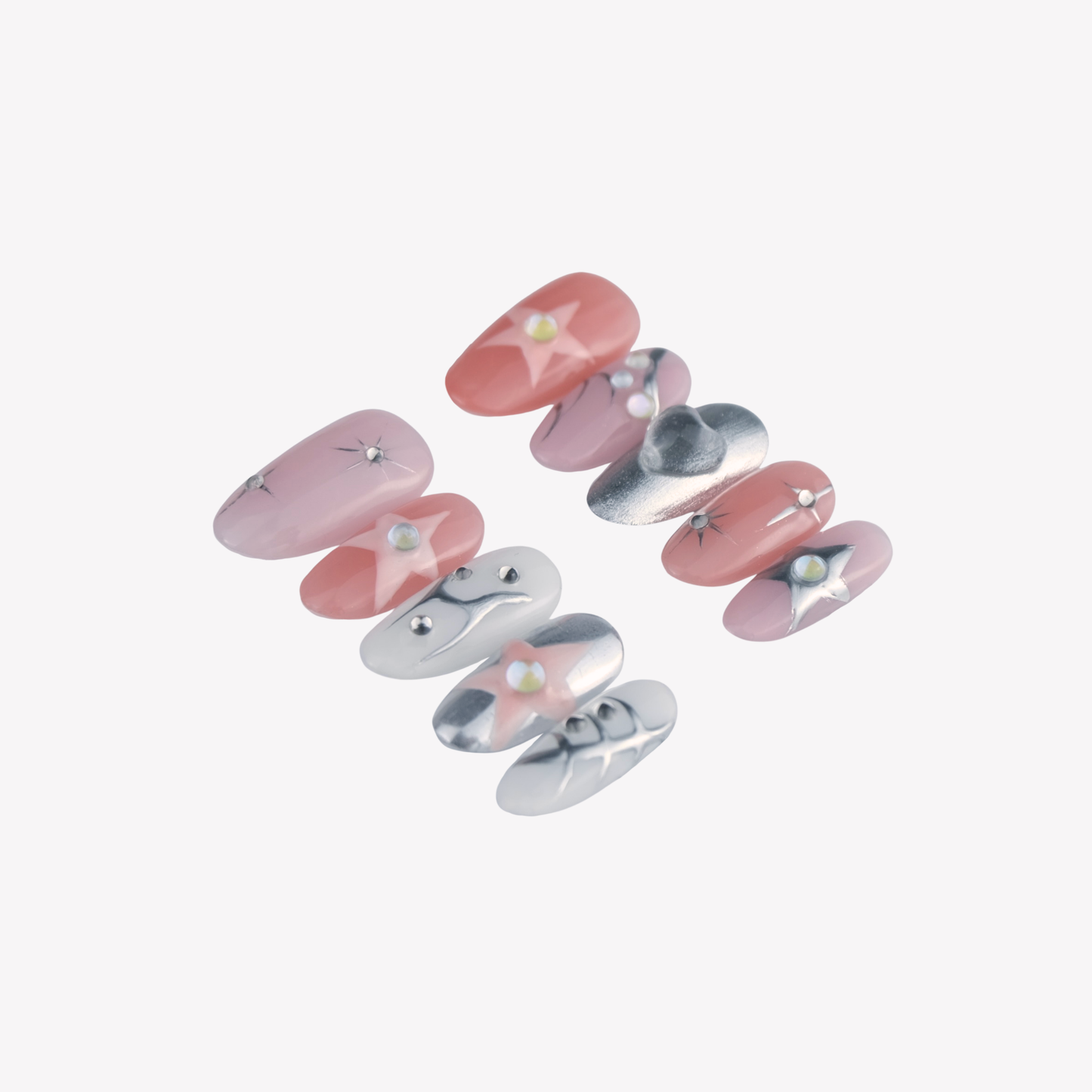 Pink Silver Constellation